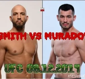 Mahmud Murodov jangi Mahmud Murodov va Trevar Smit UFCjangi