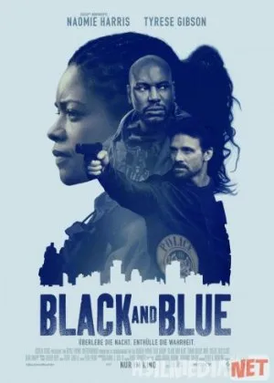 Чёрный и синий